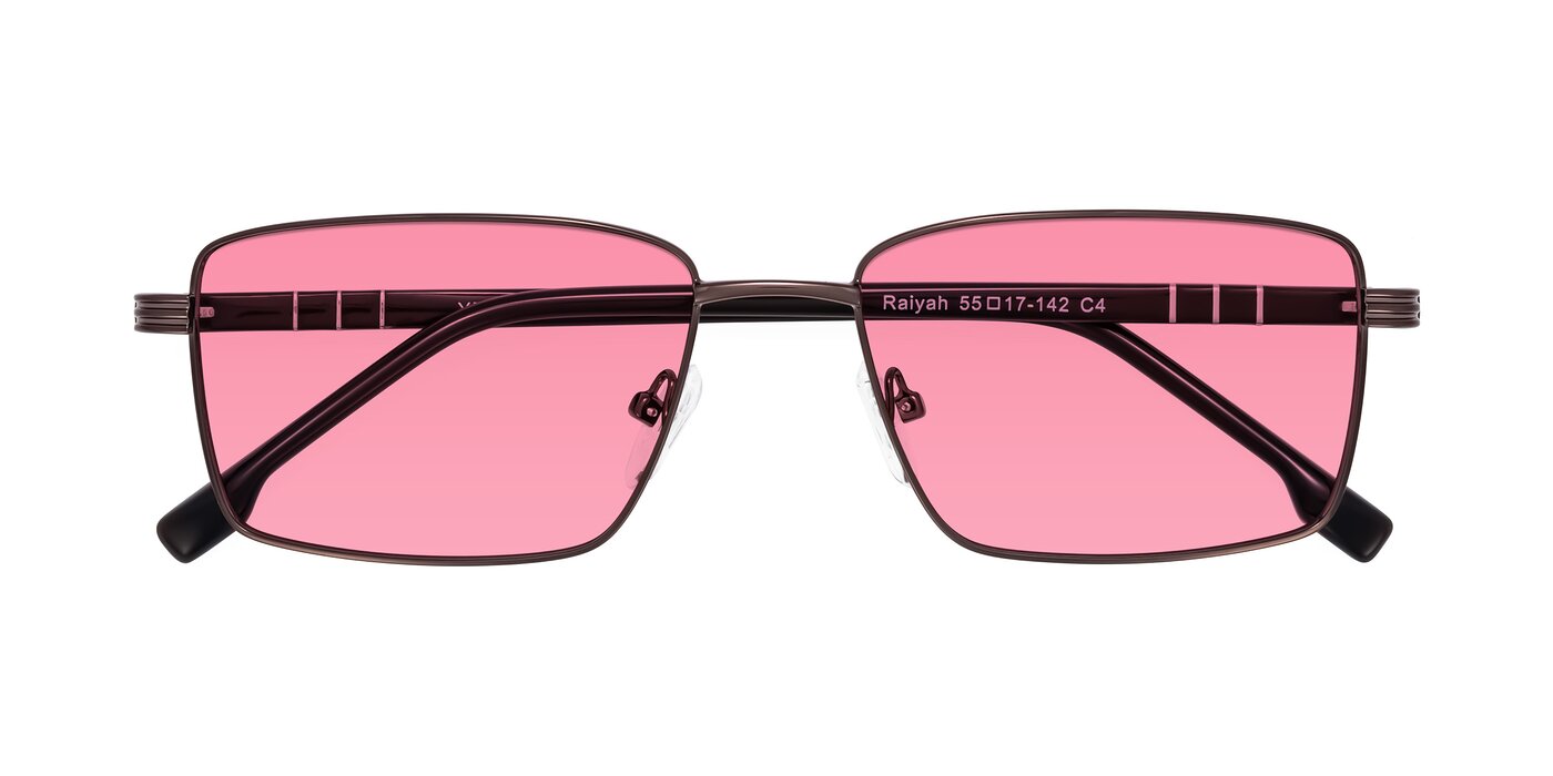 Raiyah - Bronze/Dark Brown Tinted Sunglasses