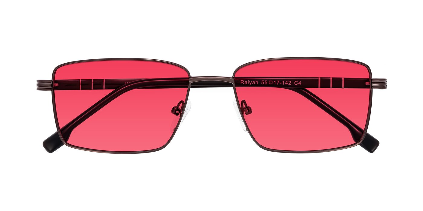 Raiyah - Bronze/Dark Brown Tinted Sunglasses