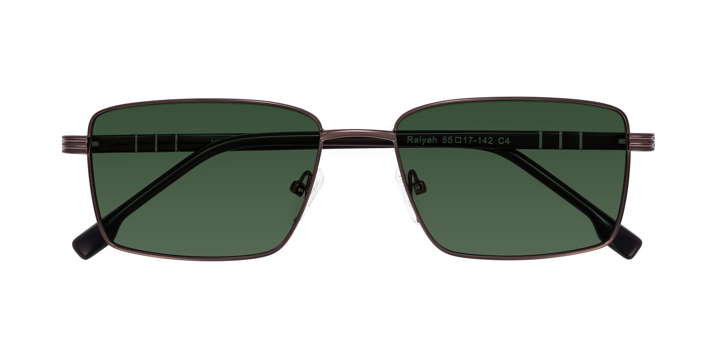Raiyah - Bronze/Dark Brown Tinted Sunglasses
