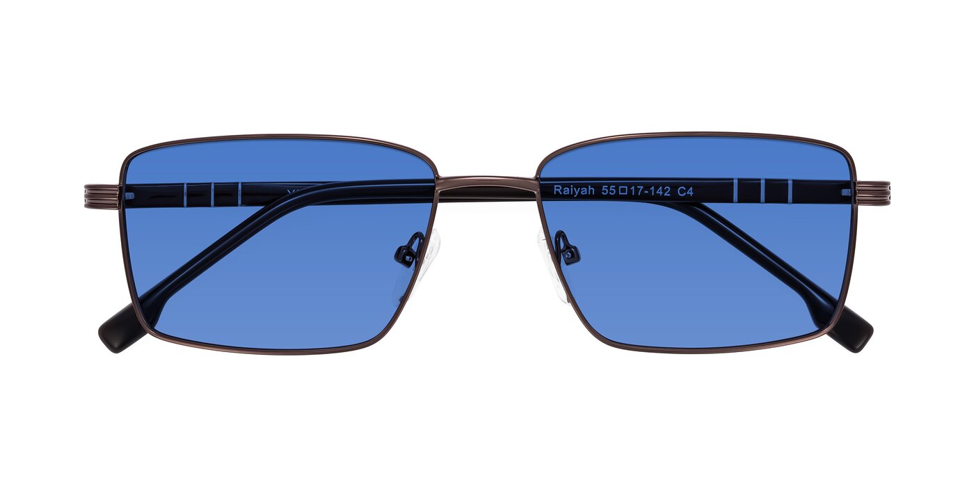 Raiyah - Bronze/Dark Brown Tinted Sunglasses