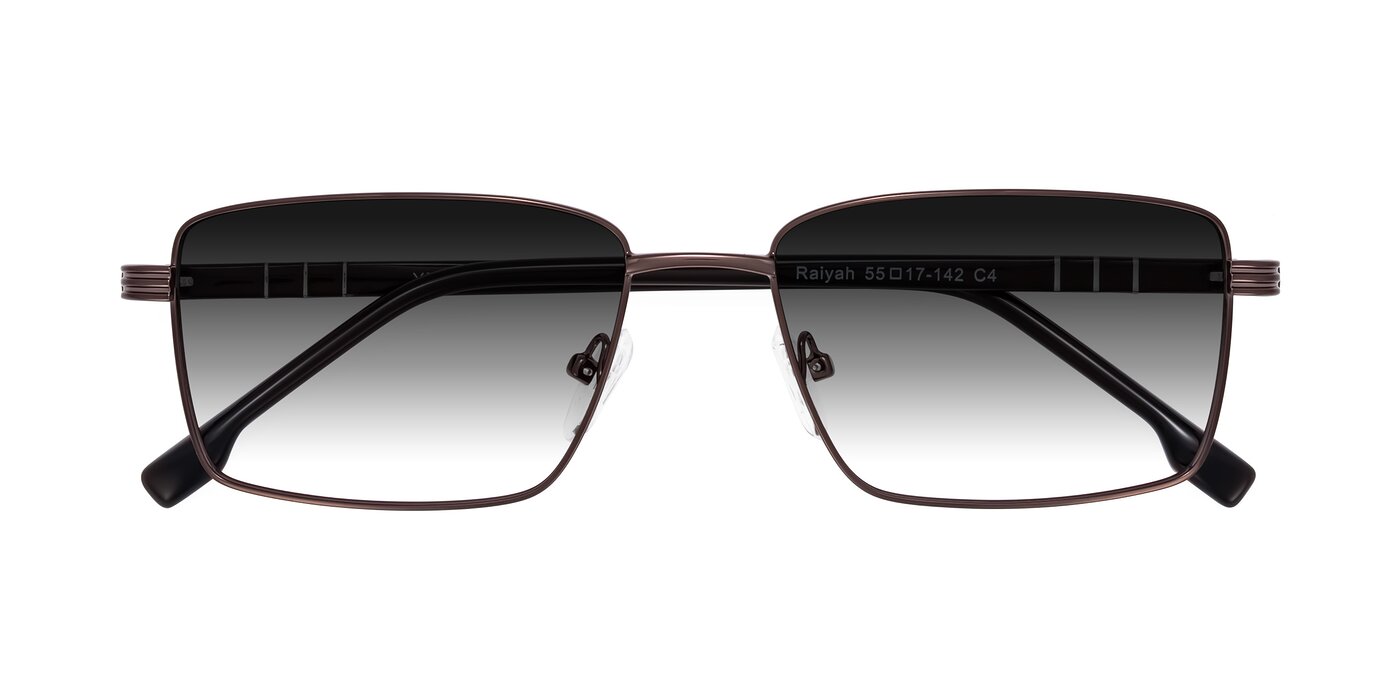 Raiyah - Bronze/Dark Brown Gradient Sunglasses