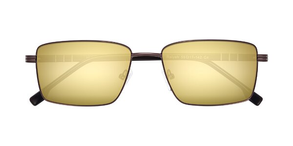 Front of Raiyah in Bronze/Dark Brown