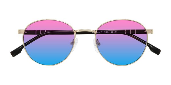 Front of Orozco in Gold/Dark Brown