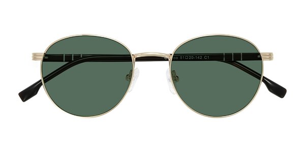 Front of Orozco in Gold/Dark Brown