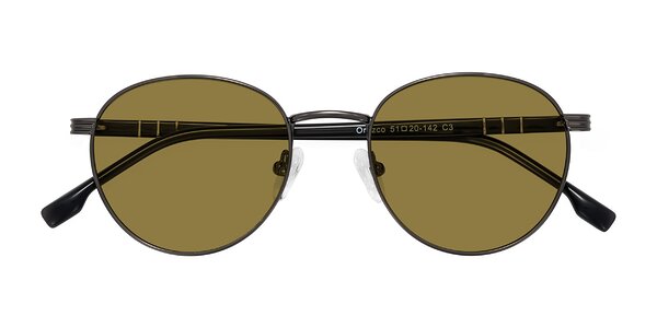 Front of Orozco in Gunmetal/Dark Gray