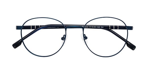 Front of Orozco in Matte Blue/Blue