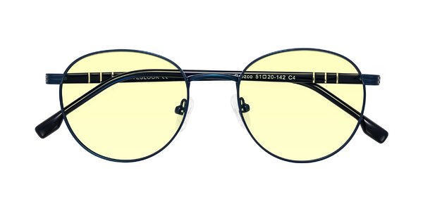 Front of Orozco in Matte Blue/Blue