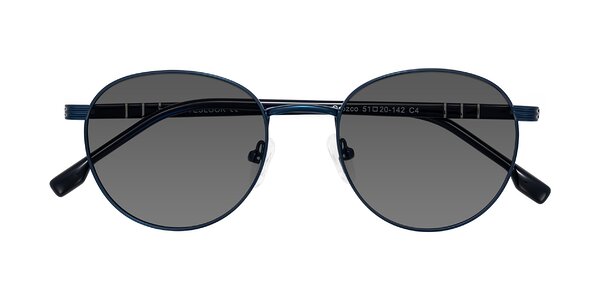 Front of Orozco in Matte Blue/Blue