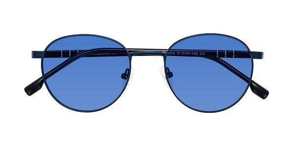 Front of Orozco in Matte Blue/Blue