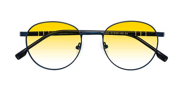 Front of Orozco in Matte Blue/Blue