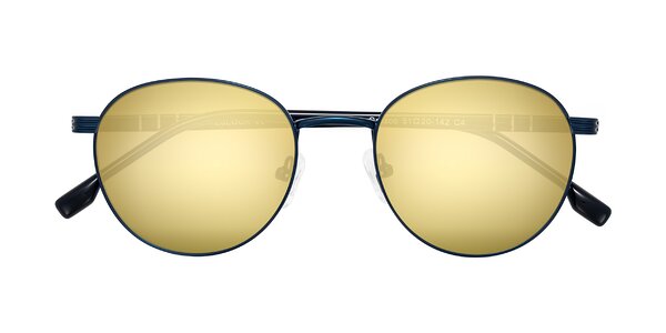 Front of Orozco in Matte Blue/Blue