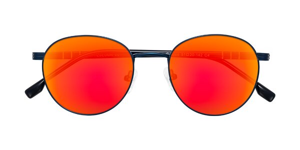 Front of Orozco in Matte Blue/Blue