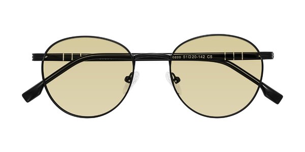 Front of Orozco in Matte Black/Black