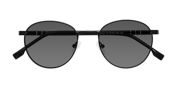 Front of Orozco in Matte Black/Black