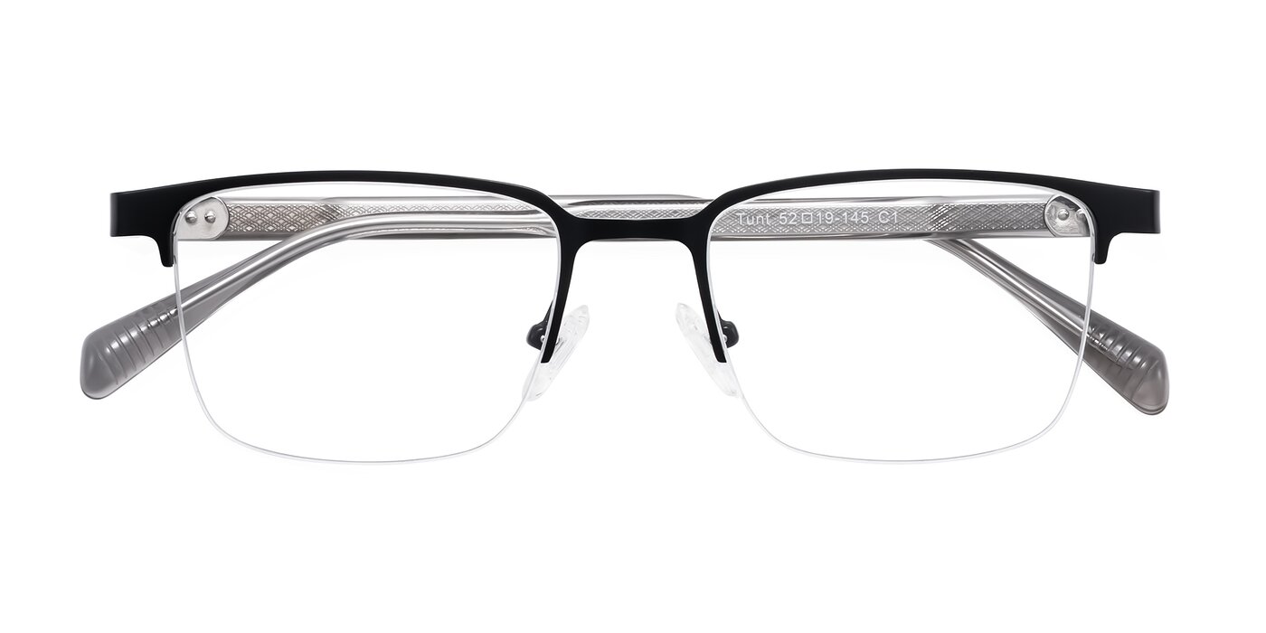 Tunt - Matte Black Eyeglasses
