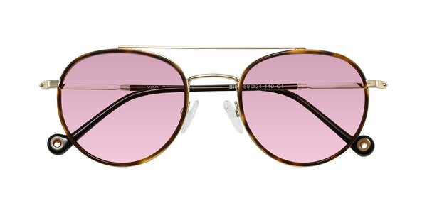 Front of Biko in Tortoise/Gold