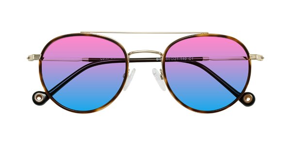 Front of Biko in Tortoise/Gold