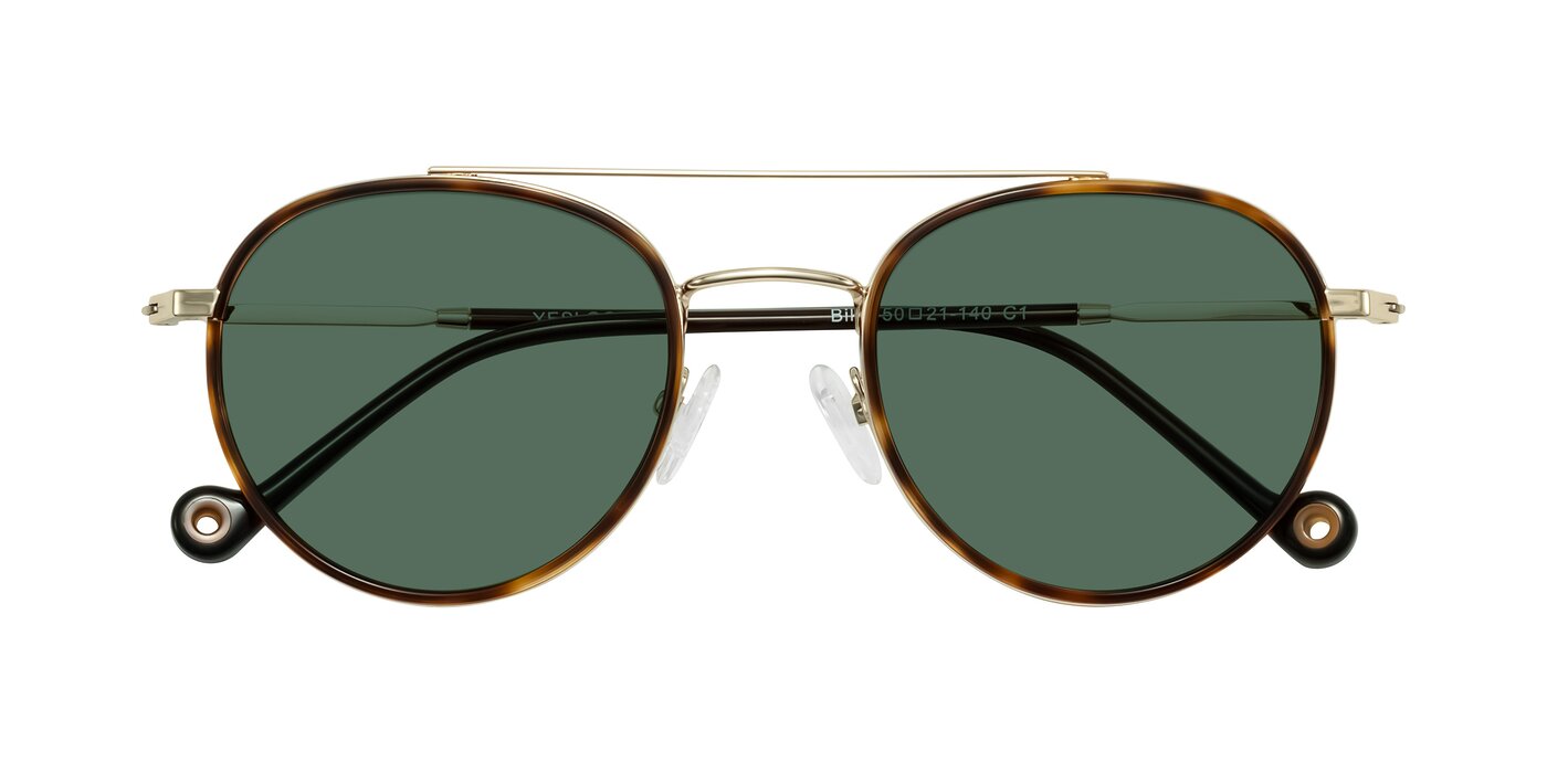 Biko - Tortoise/Gold Polarized Sunglasses