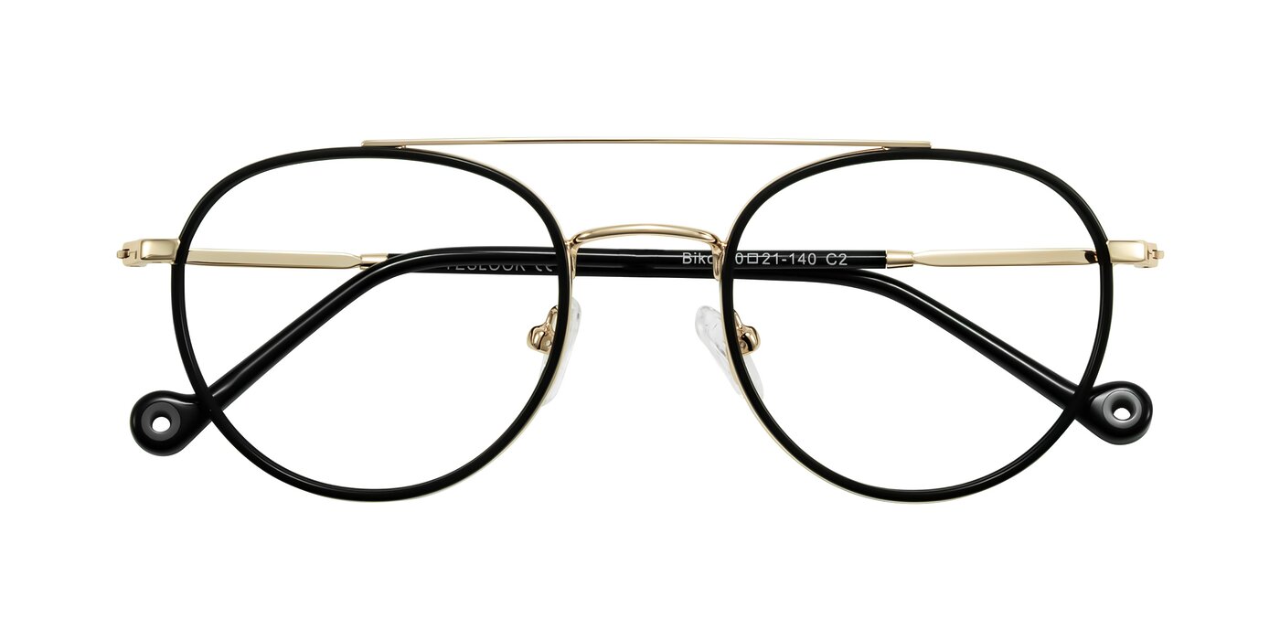 Biko - Black/Gold Eyeglasses