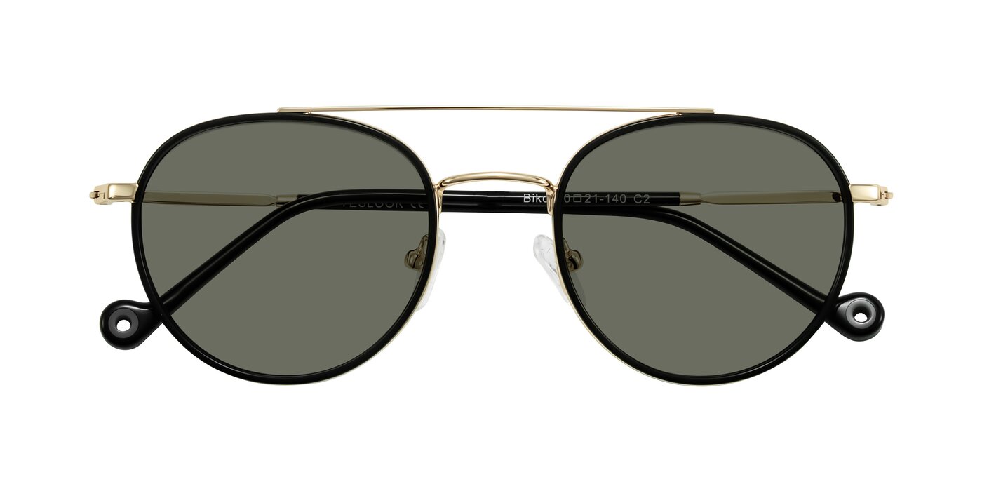 Biko - Black/Gold Polarized Sunglasses