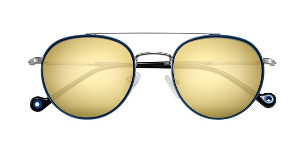 Front of Biko in Blue/Silver