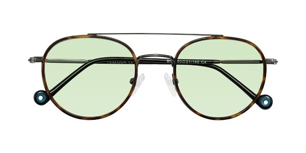 Front of Biko in Tortoise/Gunmetal