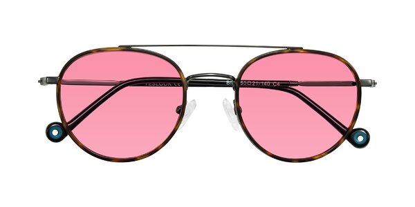 Front of Biko in Tortoise/Gunmetal