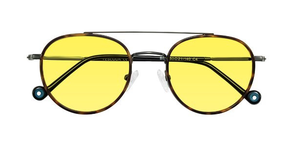 Front of Biko in Tortoise/Gunmetal