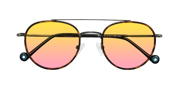 Front of Biko in Tortoise/Gunmetal