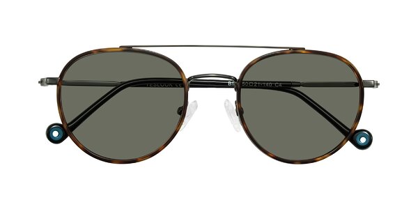 Front of Biko in Tortoise/Gunmetal