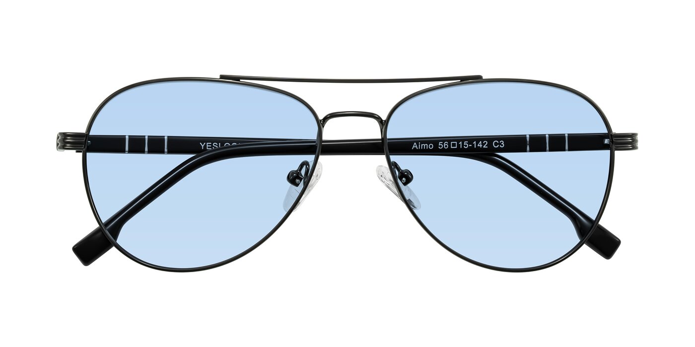 Aimo - Gunmetal/Black Tinted Sunglasses