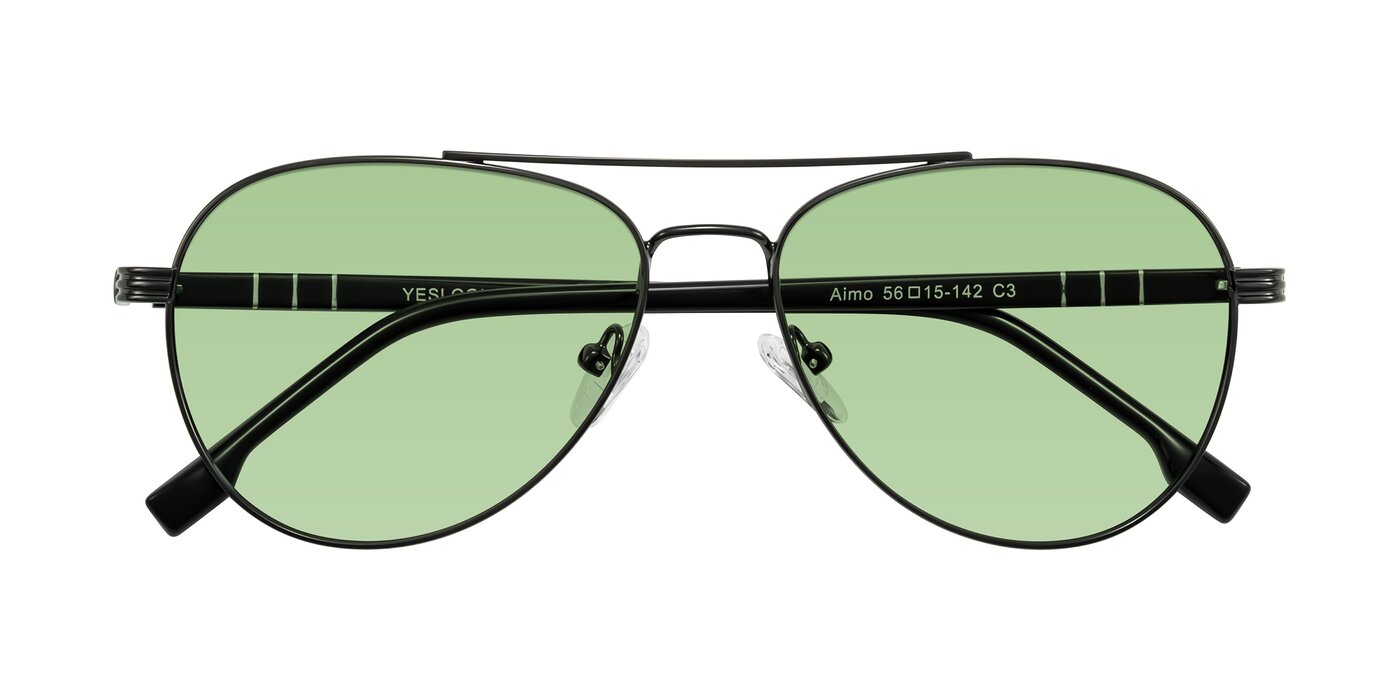 Aimo - Gunmetal/Black Tinted Sunglasses