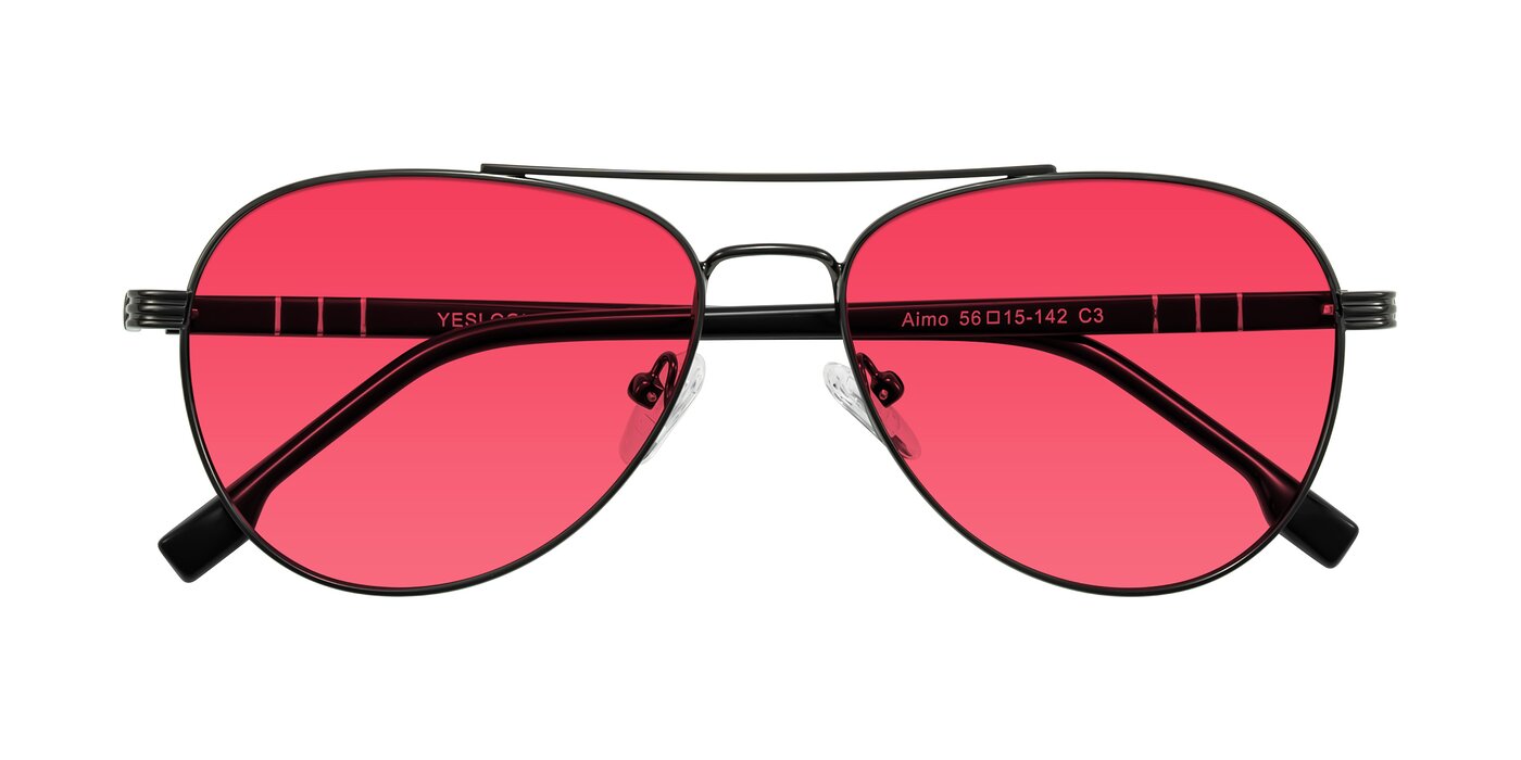 Aimo - Gunmetal/Black Tinted Sunglasses