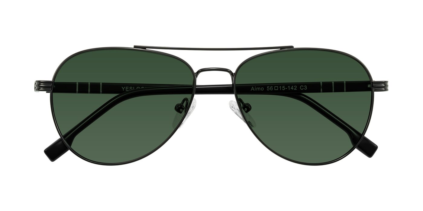 Aimo - Gunmetal/Black Tinted Sunglasses