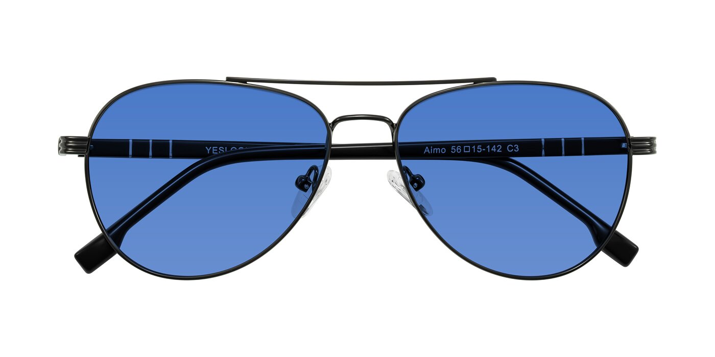 Aimo - Gunmetal/Black Tinted Sunglasses
