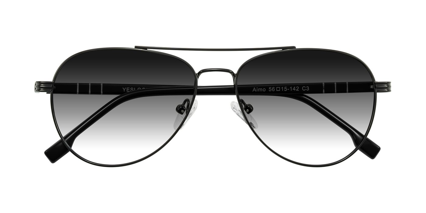 Aimo - Gunmetal/Black Gradient Sunglasses