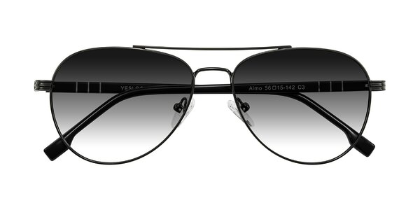 Front of Aimo in Gunmetal/Black