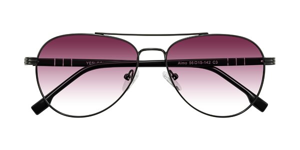 Front of Aimo in Gunmetal/Black