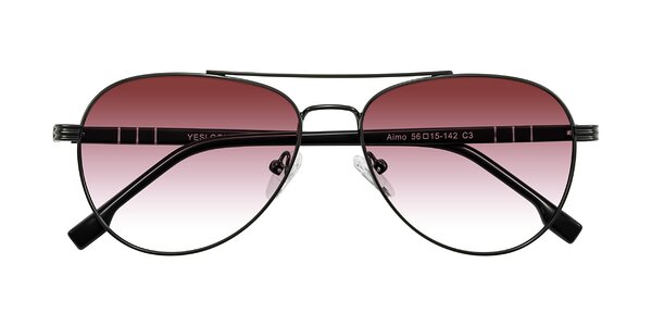 Front of Aimo in Gunmetal/Black