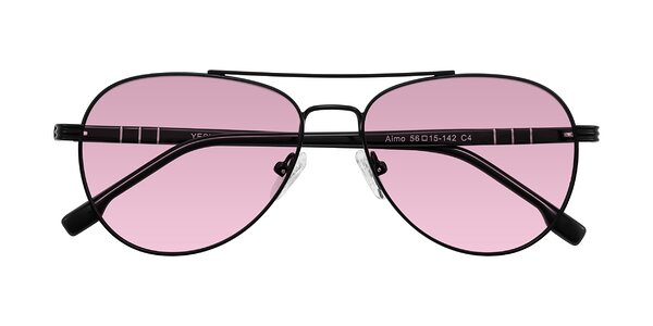 Front of Aimo in Matte Black/Dark Gray