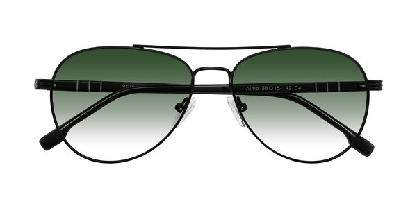 Front of Aimo in Matte Black/Dark Gray