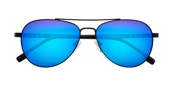 Front of Aimo in Matte Black/Dark Gray