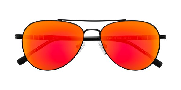 Front of Aimo in Matte Black/Dark Gray