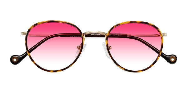 Front of Hoosen in Leopard-Print/Gold