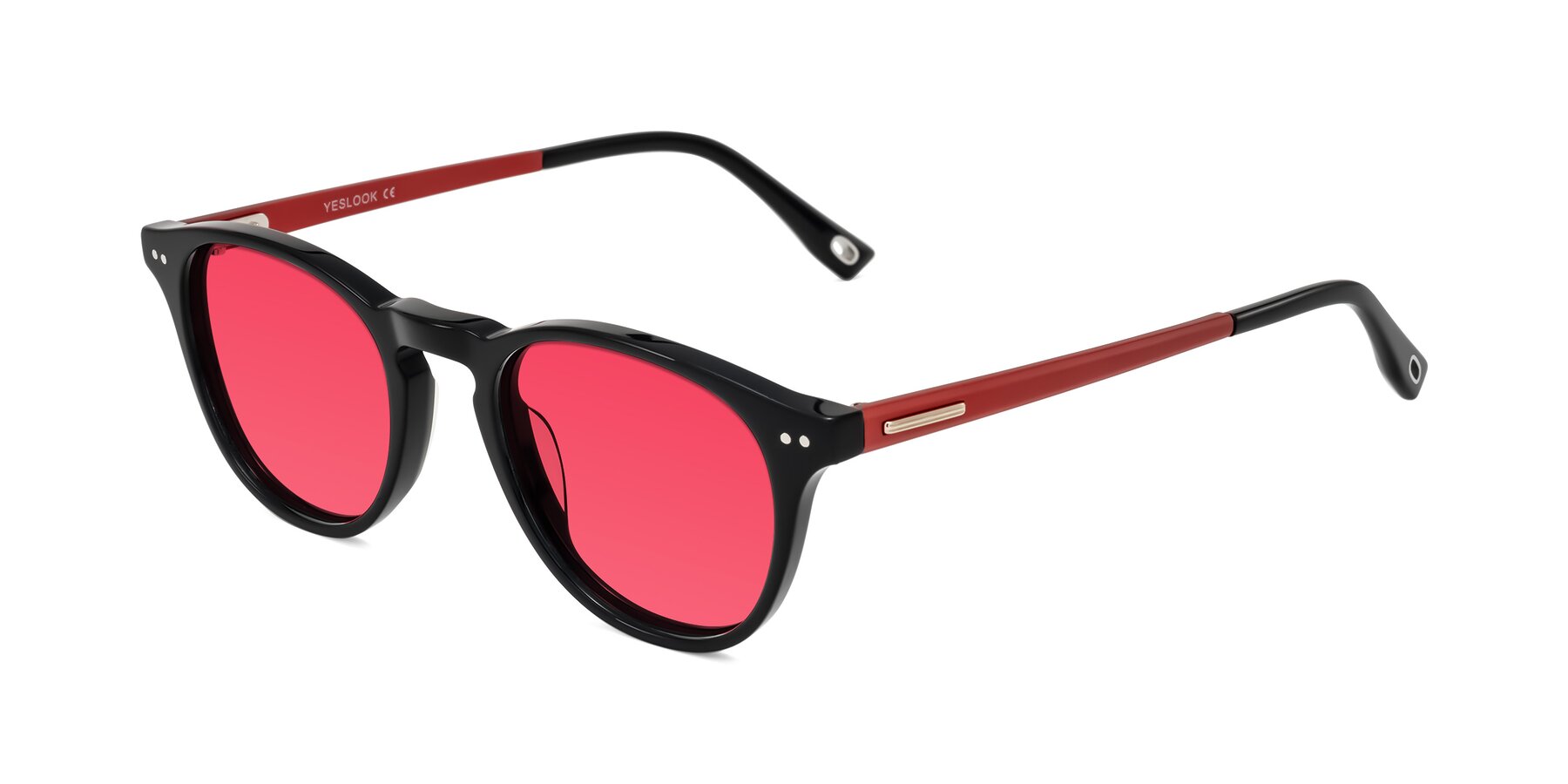 Angle of Orkid in Black/Red with Red Tinted Lenses