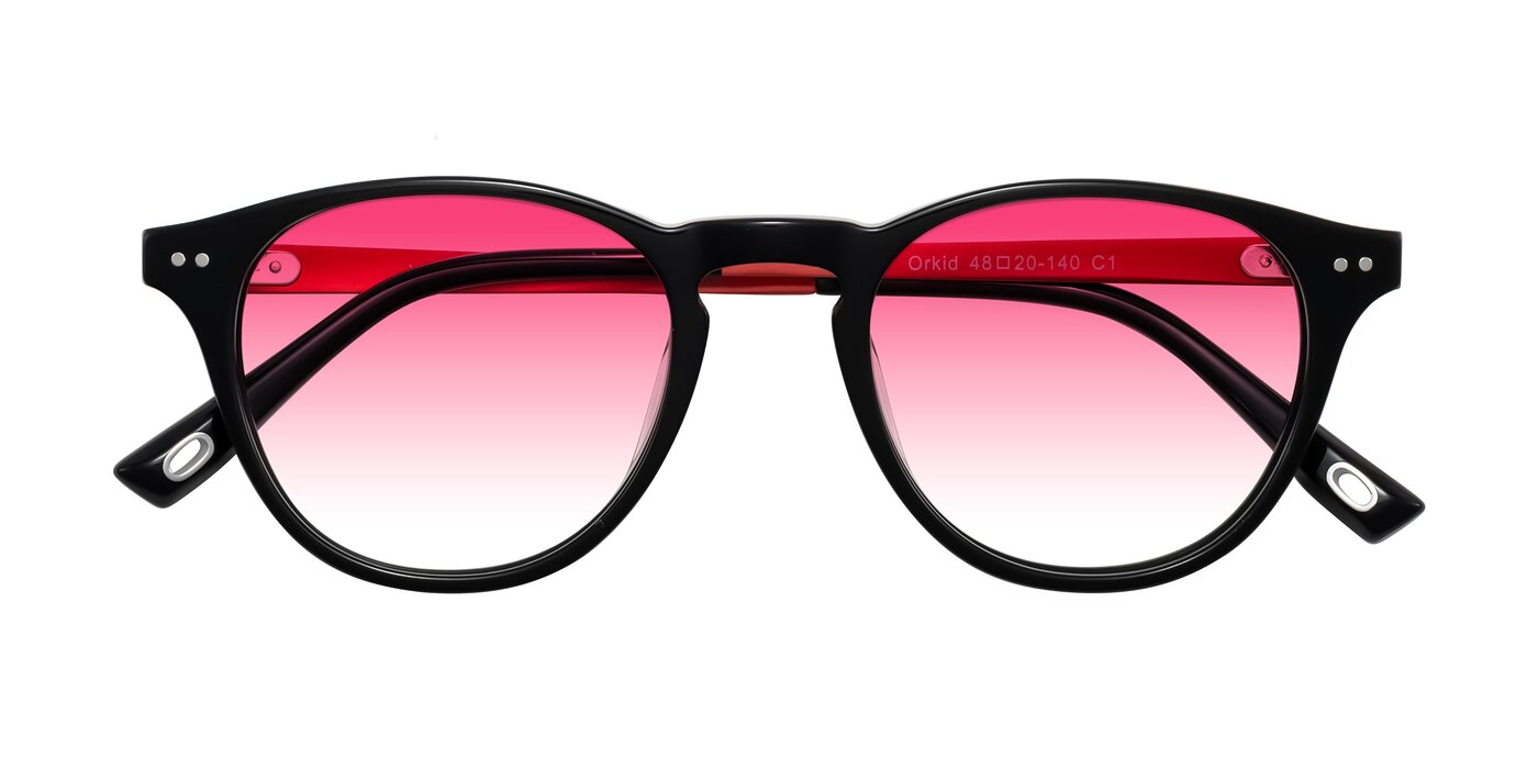 Orkid - Black/Red Gradient Sunglasses