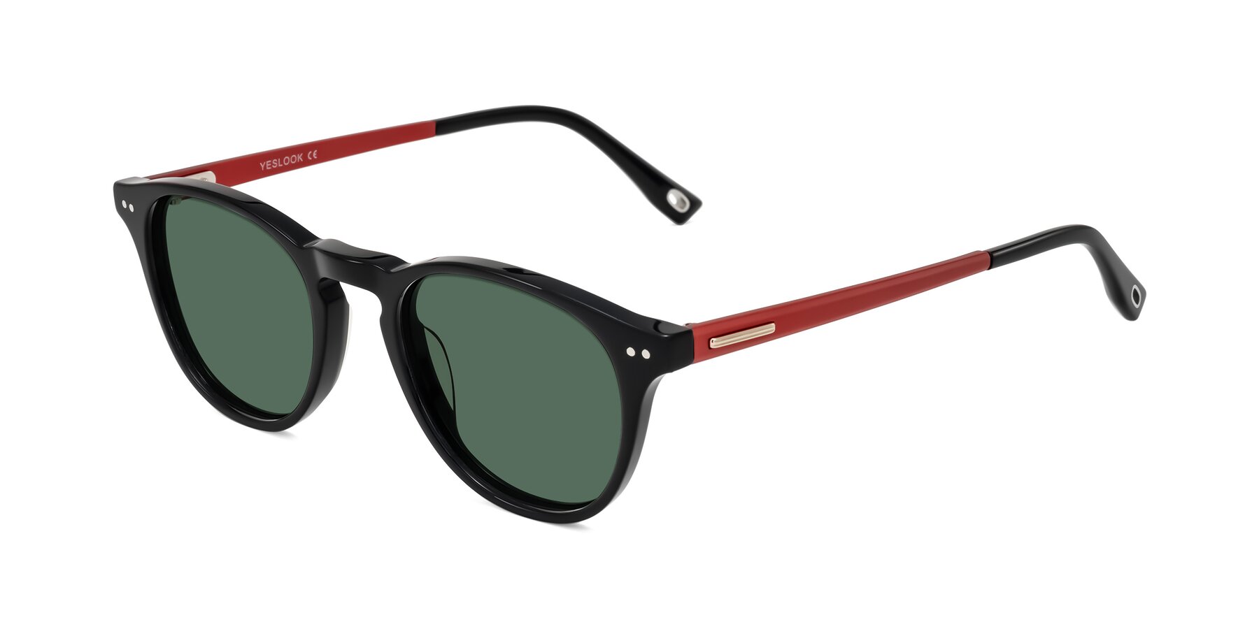 Angle of Orkid in Black/Red with Green Polarized Lenses