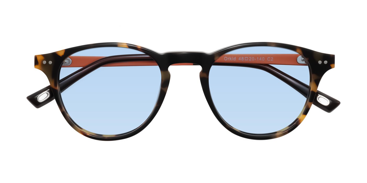 Orkid - Tortoise/Orange Tinted Sunglasses