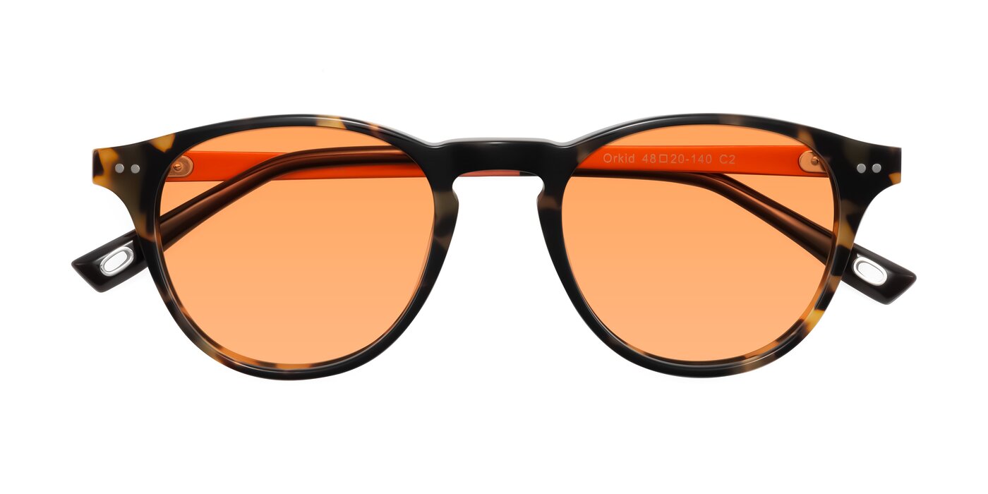 Orkid - Tortoise/Orange Tinted Sunglasses