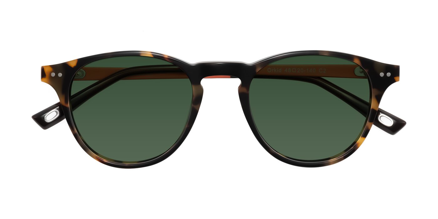 Orkid - Tortoise/Orange Tinted Sunglasses